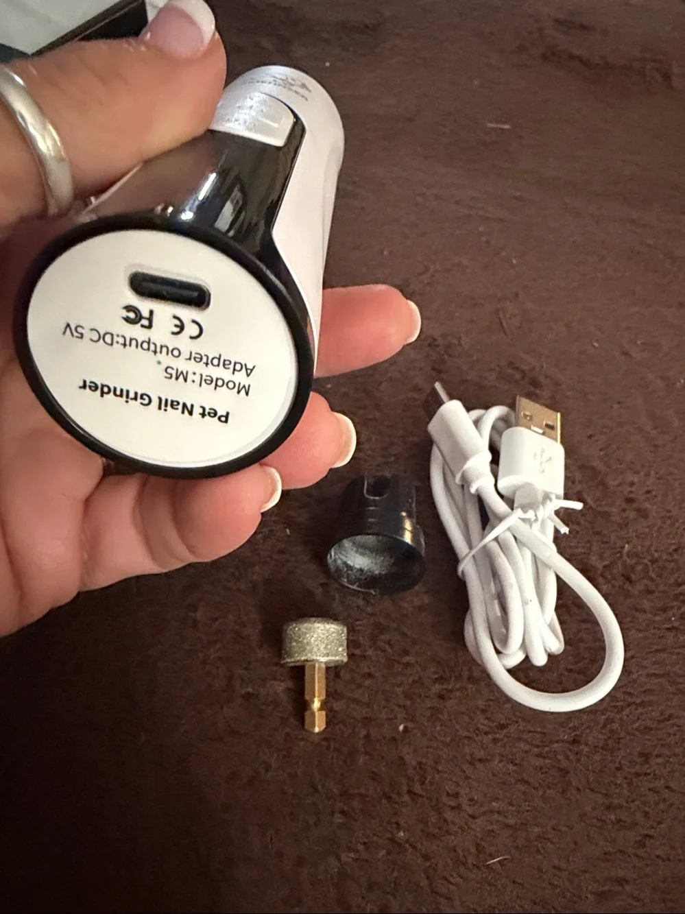 NWOT Pet Nail Grinder by Smehnser (rechargeable!)